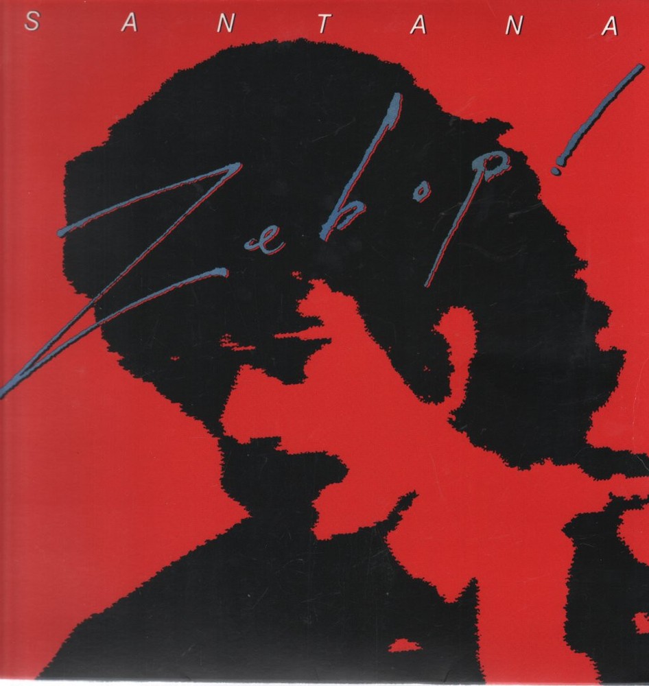 Santana Zebop! LP vinyl Europe Columbia 2018 black vinyl. tiny tear and some