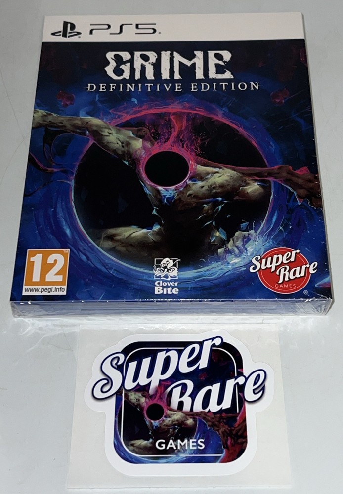 Grime Definitive Edition (PlayStation 5, PS5) Super Rare Games #8 - New Sealed