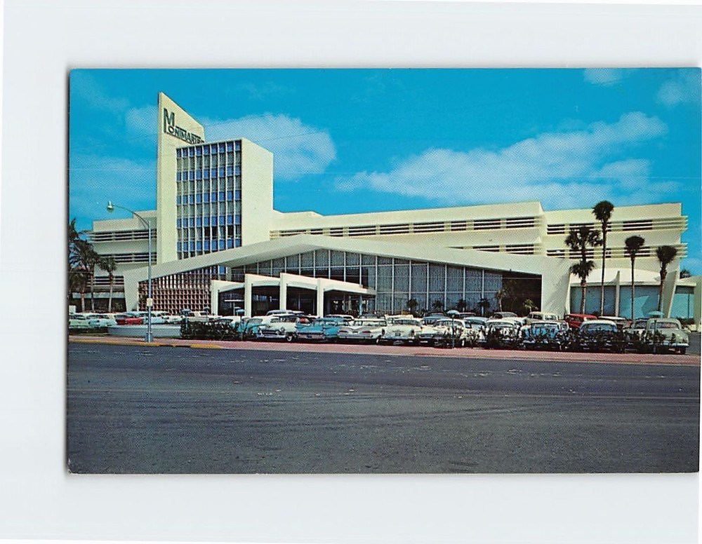 Postcard The Montmartre Hotel Miami Beach Florida USA