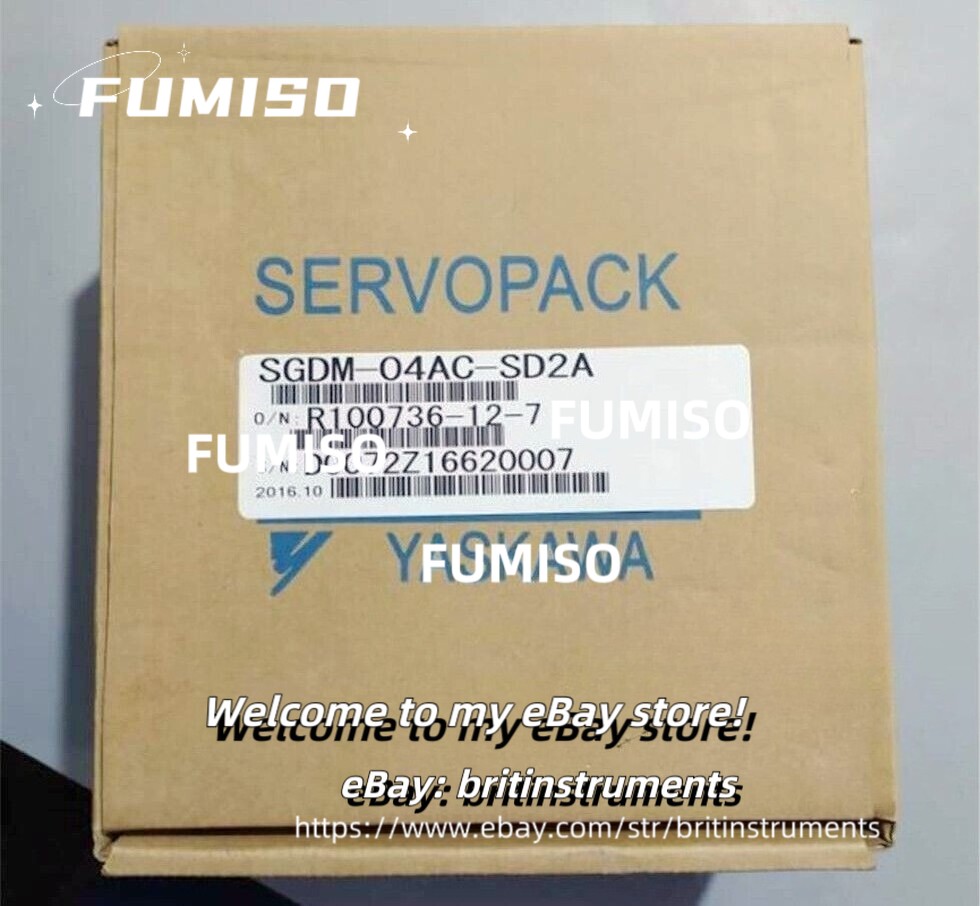 New in box Yaskawa SGDM-04AC-SD2A Servo Drive#br