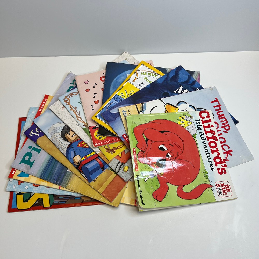 Lot of 14 Children’s Reading / Learning Books Scholastic Educational