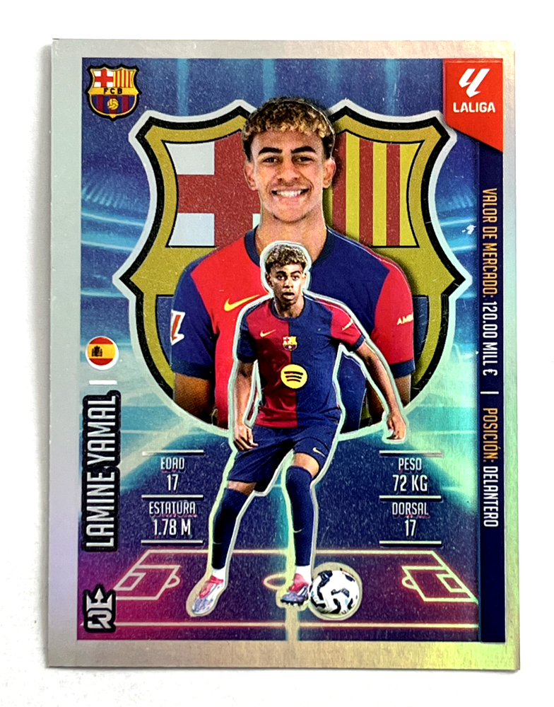 2024 The Kings Of Soccer 3R Sticker #229 LAMINE YAMAL FC Barcelona Foil