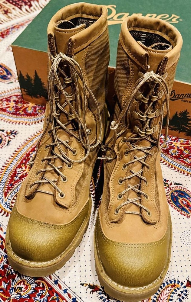Danner USMC Rat 8 Mojave Gore-Tex Boots Size 10 Men Army Tactical