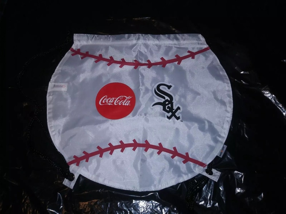 CHICAGO WHITE SOX Baseball Coca Cola Coke New SGA 2018 Promo Drawstring Back Bag