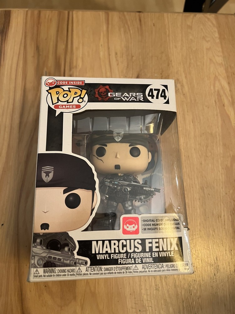 Funko POP! Games Gears of War Marcus Fenix #474 Vinyl Figure