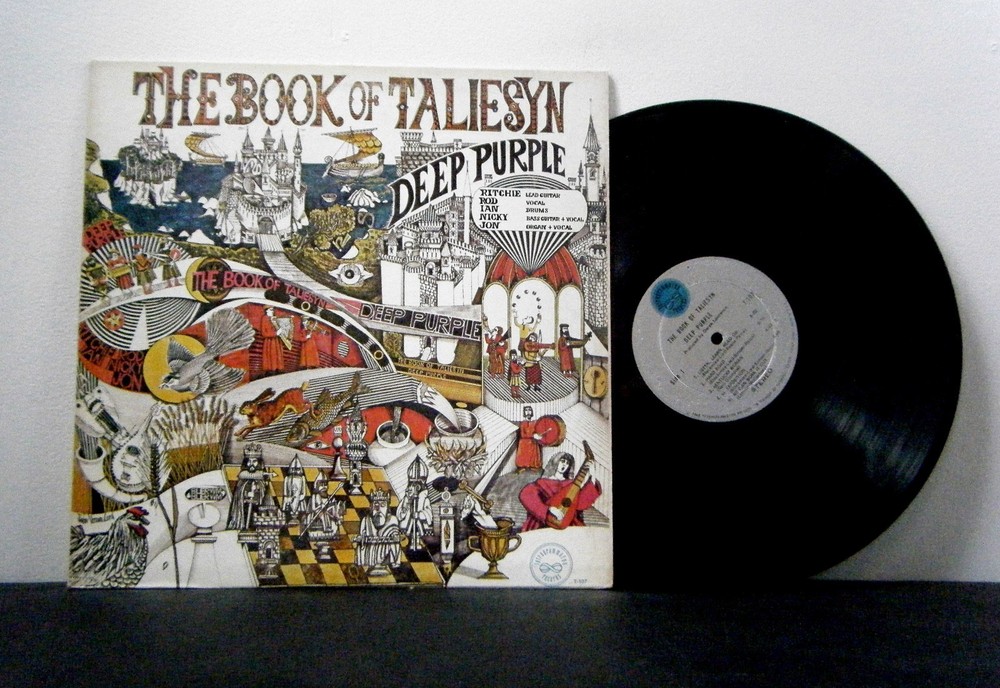 DEEP PURPLE LP The Book Of Taliesyn 1968 Tetragrammaton  vinyl