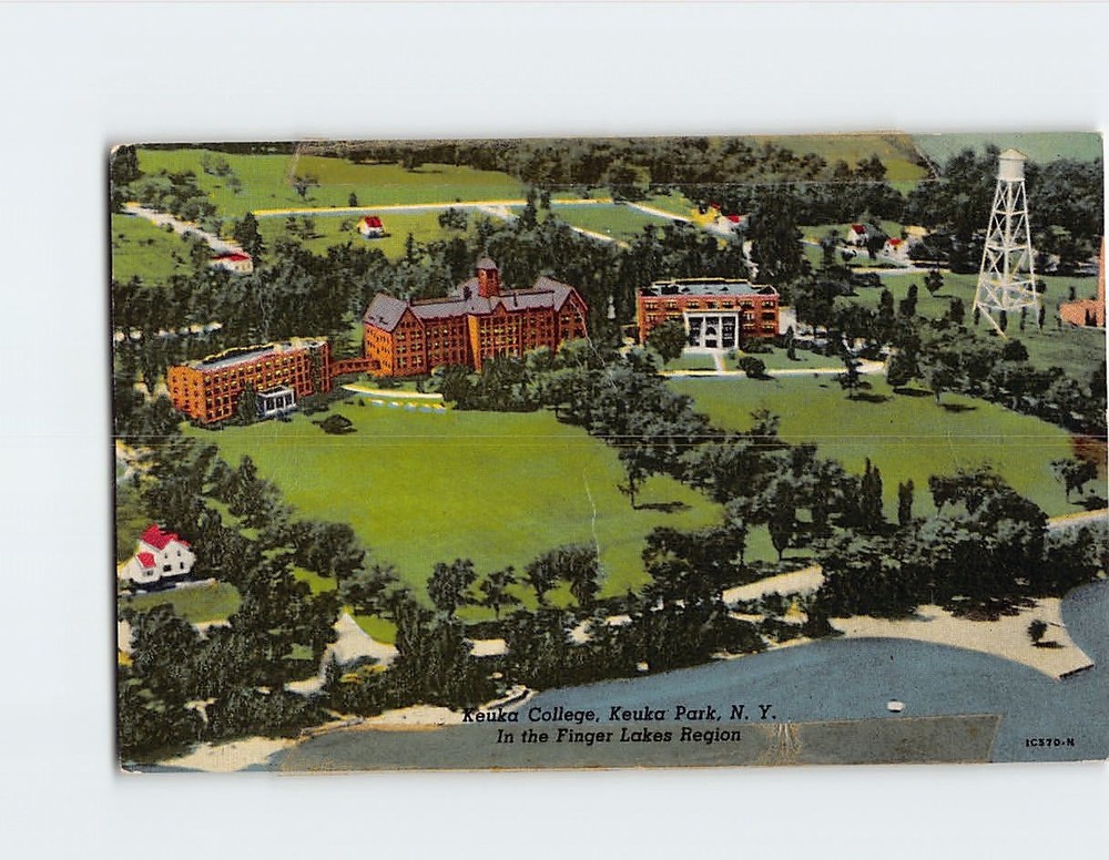 Postcard Keuka College Keuka Park New York in the Finger Lakes Region USA