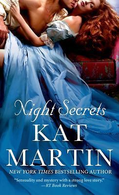Night Secrets by Martin, Kat, Very Good Book