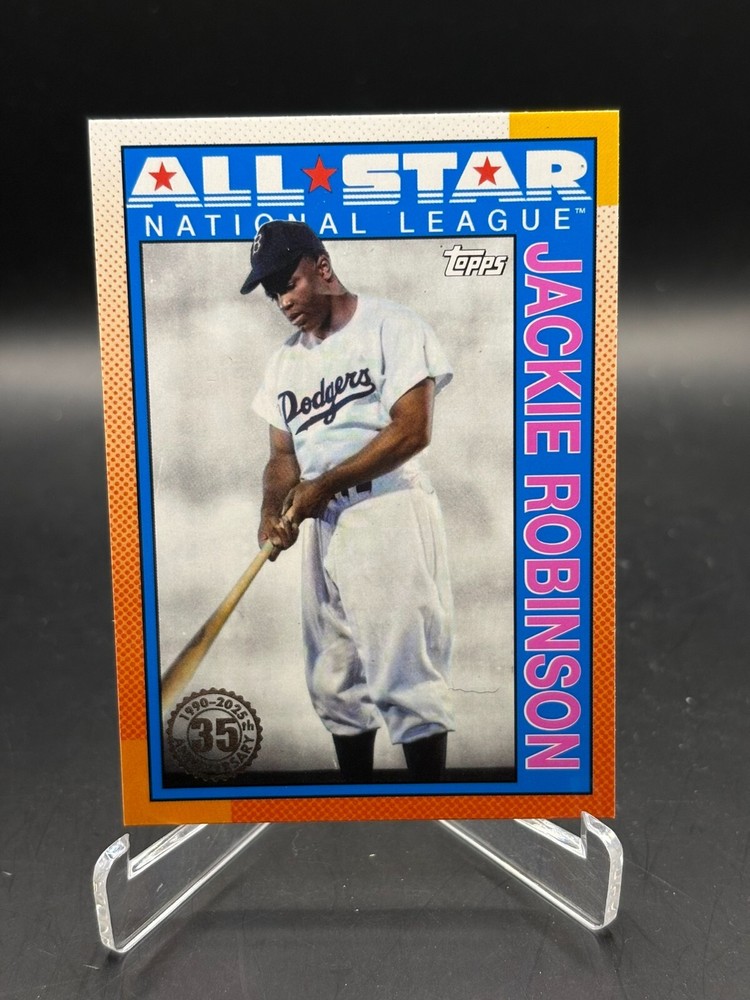 2025 Topps Series 2 -1990 Topps Baseball All-Stars Pink #90AS-24 Jackie Robinson