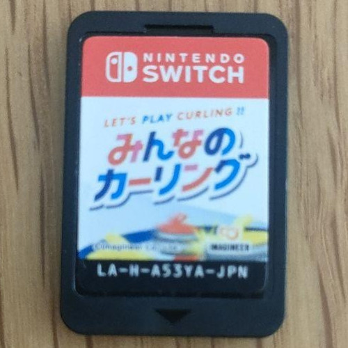 Everyone's Curling Nintendo Switch Cartridge Only Used Tested Japanese version