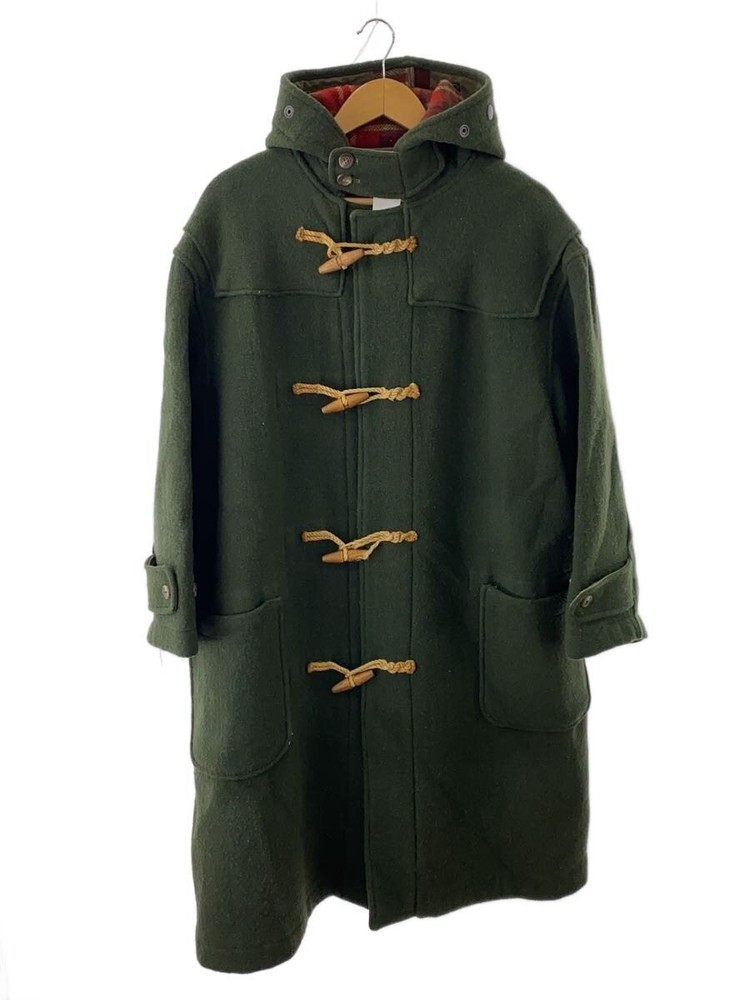 Polo Ralph Lauren 90S/Made In Usa/Duffle Coat/M/Wool/Grn/Plain// 31701