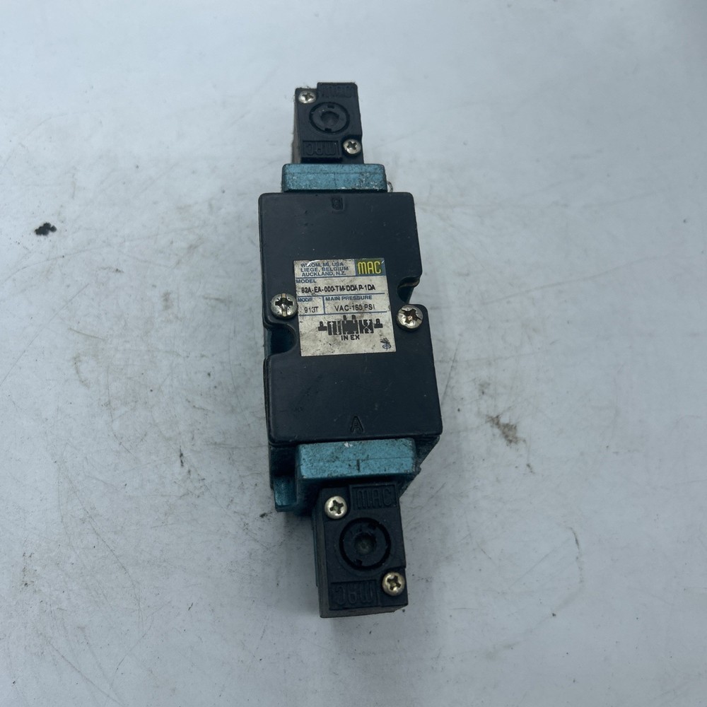 Mac 82A-LC-000-TM-DACP-1DA, TM-DDAP-1DA, Solenoid Valve WITH TM-DDAP-1DA