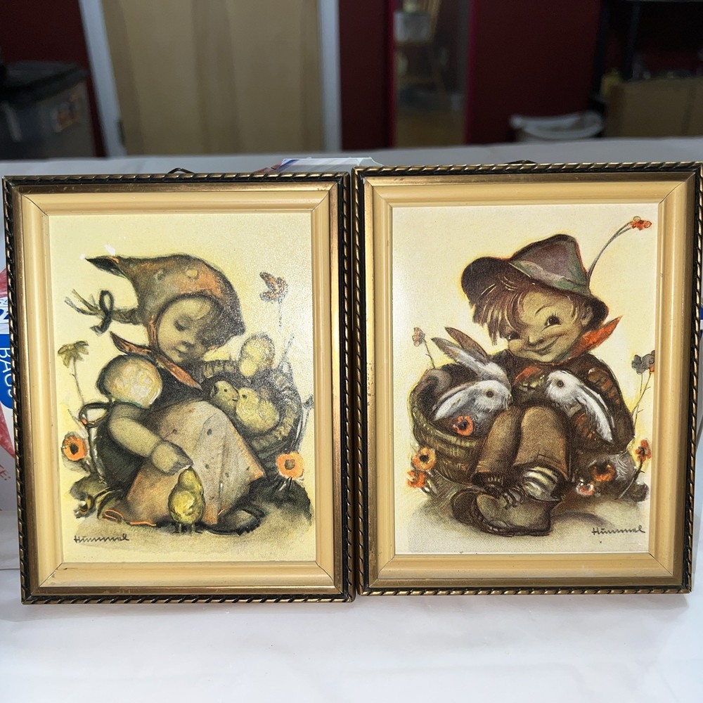 Lot+of+2+Vintage+HUMMEL+Wall+Plaques+Wood++5