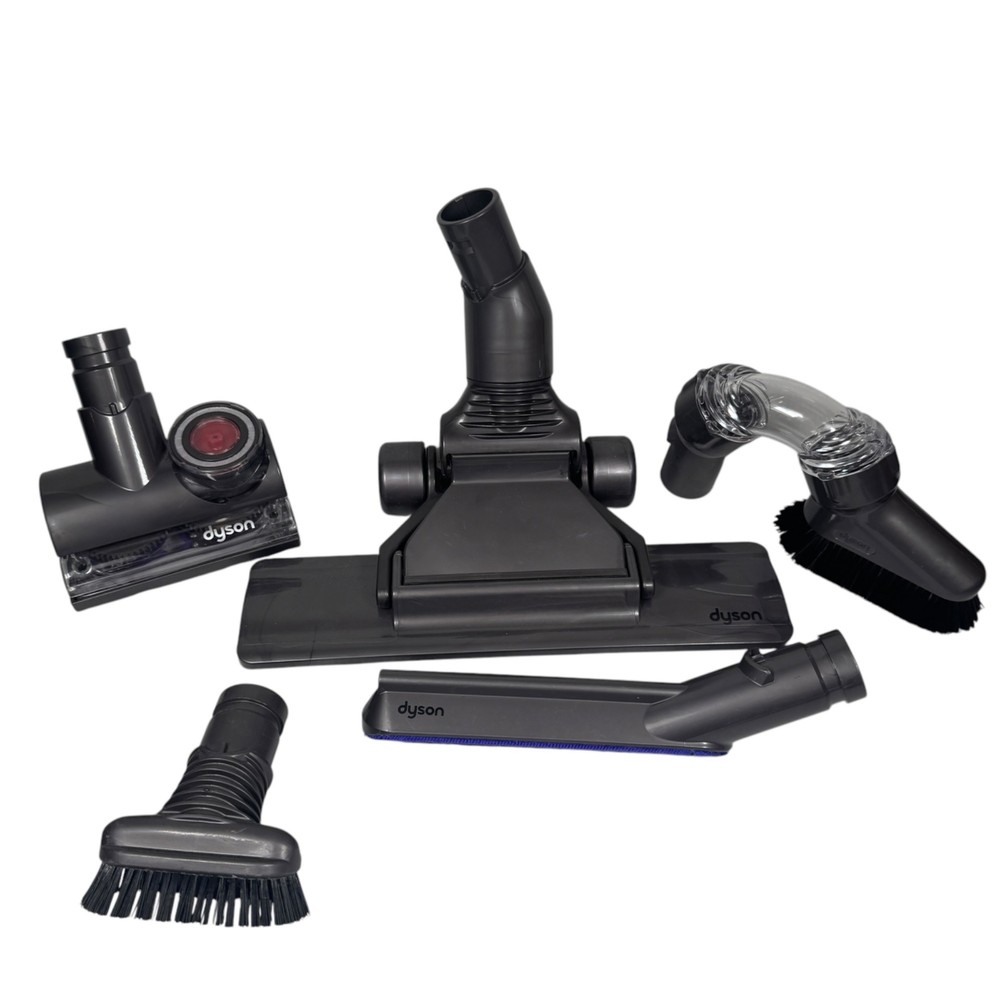 Dyson Ball Vacuum Brush and Nozzle Set with Flat Out and Tangle Free Turbine Attachments