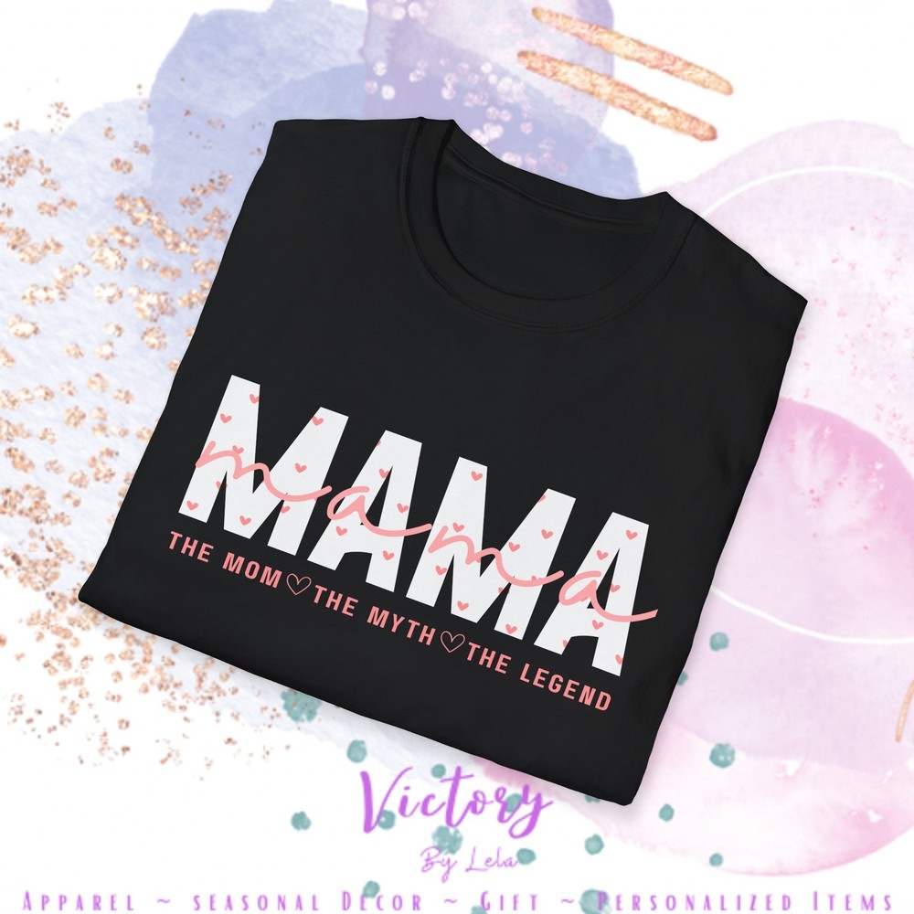 Mama T-Shirt, Best Job Ever Tee, Mother's Day Gift, Mom Life Tee