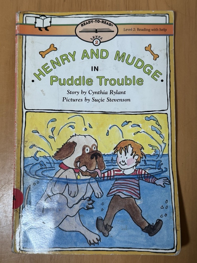 Henry And Mudge In Puddle Trouble - Paperback By Rylant, Cynthia
