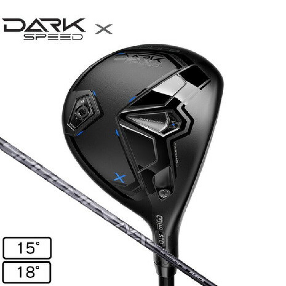 Cobra DARK Speed X Fairway wood 3W 15deg RH SPEEDER NX graphite Flex Stiff New