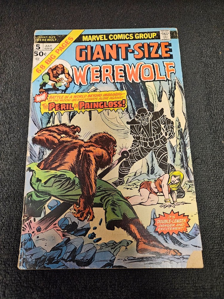 1975 MARVEL COMICS GIANT-SIZE WEREWOLF #5 VG+ VINTAGE Visit My eBay Store