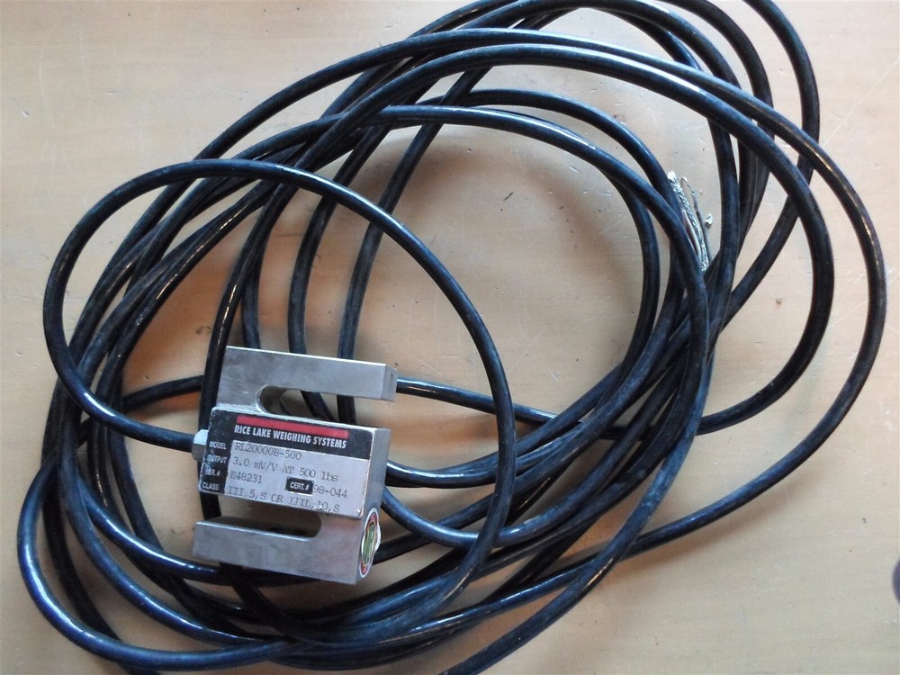Used: Rl2000B - 500 Rice Lake Weighing Systems Class III 5S CR Serial #E48231