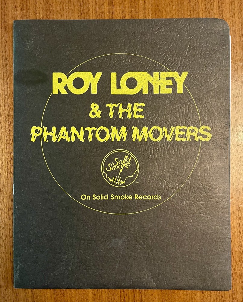 Vintage Press Kit: ROY LONEY & PHANTOM MOVERS Flamin Groovies 1979 Poster Rare