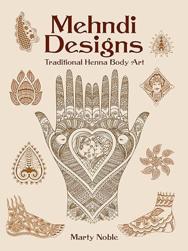 Mehndi Designs: Traditional Henna Body Art (Dover P... by Noble, Marty PaperbackFREE US DELIVERY | ISBN: 0486438600 | Quality Books