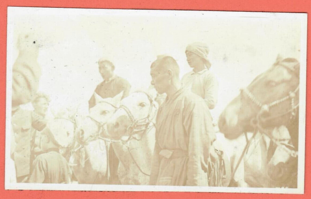 Russia Siberia China Manchuria 1917 Usa Photo Red Cross Mission 611