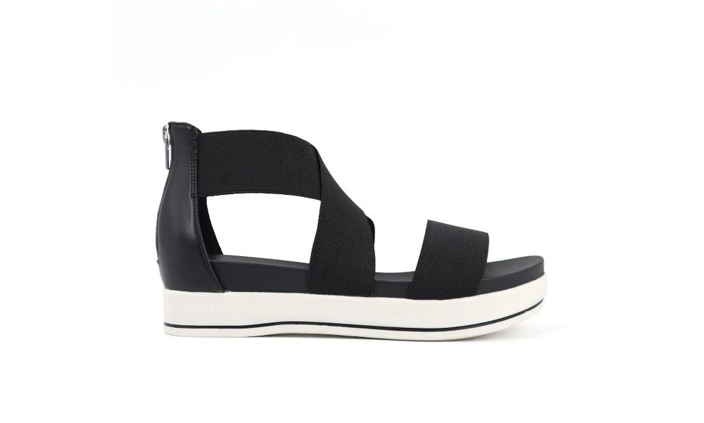 Time and Tru Women's Comfort Sandals Black Size 9 Memory Foam