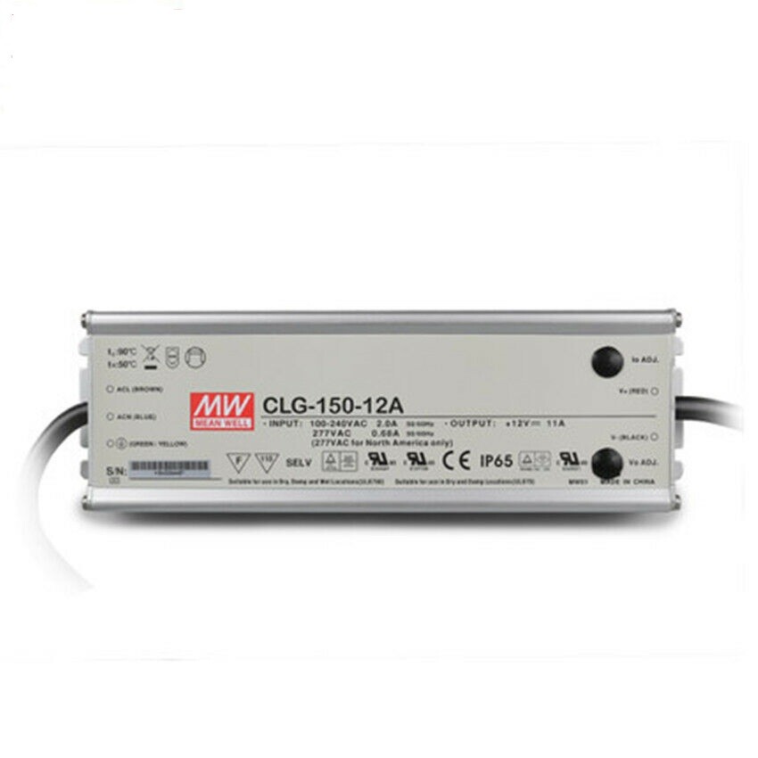 Mean Well CLG-150-12A 132W 12V 11A Single Output LED Driver CV+CC Power Supply