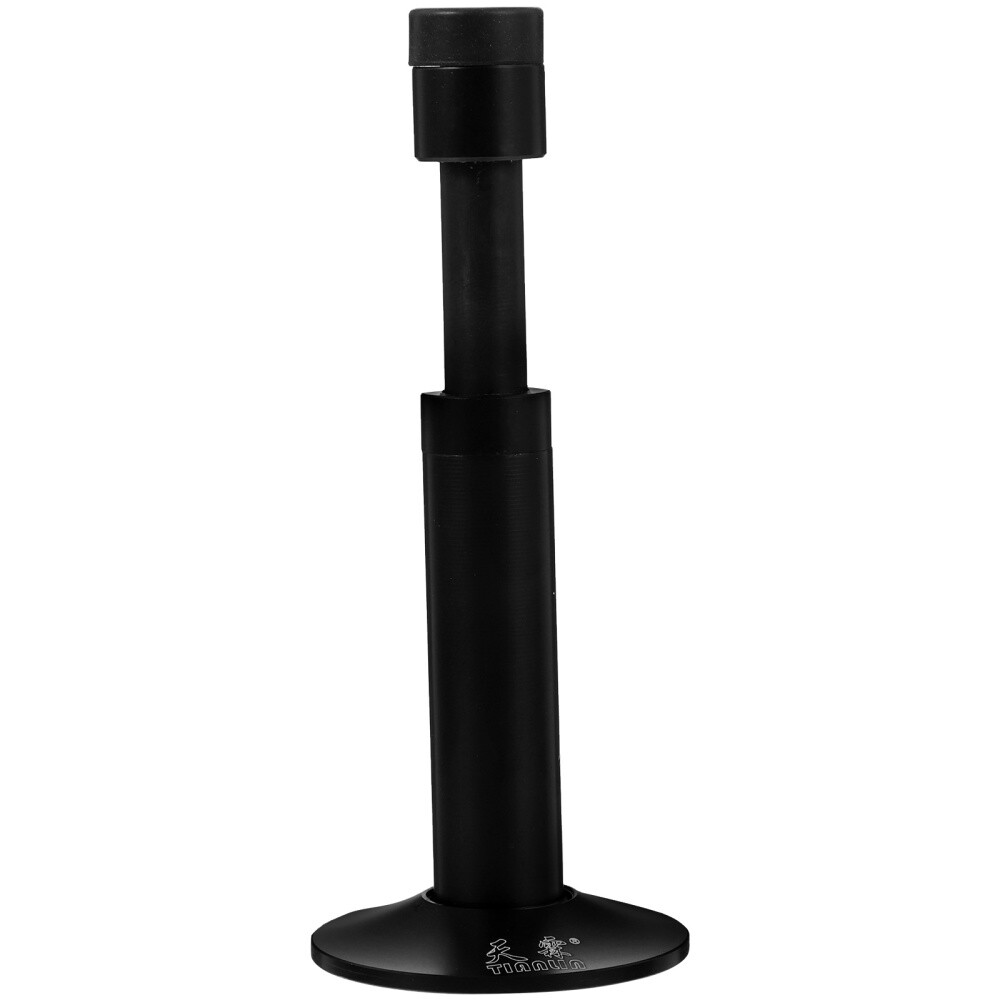 Door Stop Hydraulic Black Stoppers for Wall Bumper Punch-free