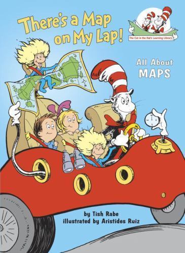 There's a Map on My Lap! All about Maps by Tish Rabe (2002, Hardcover)