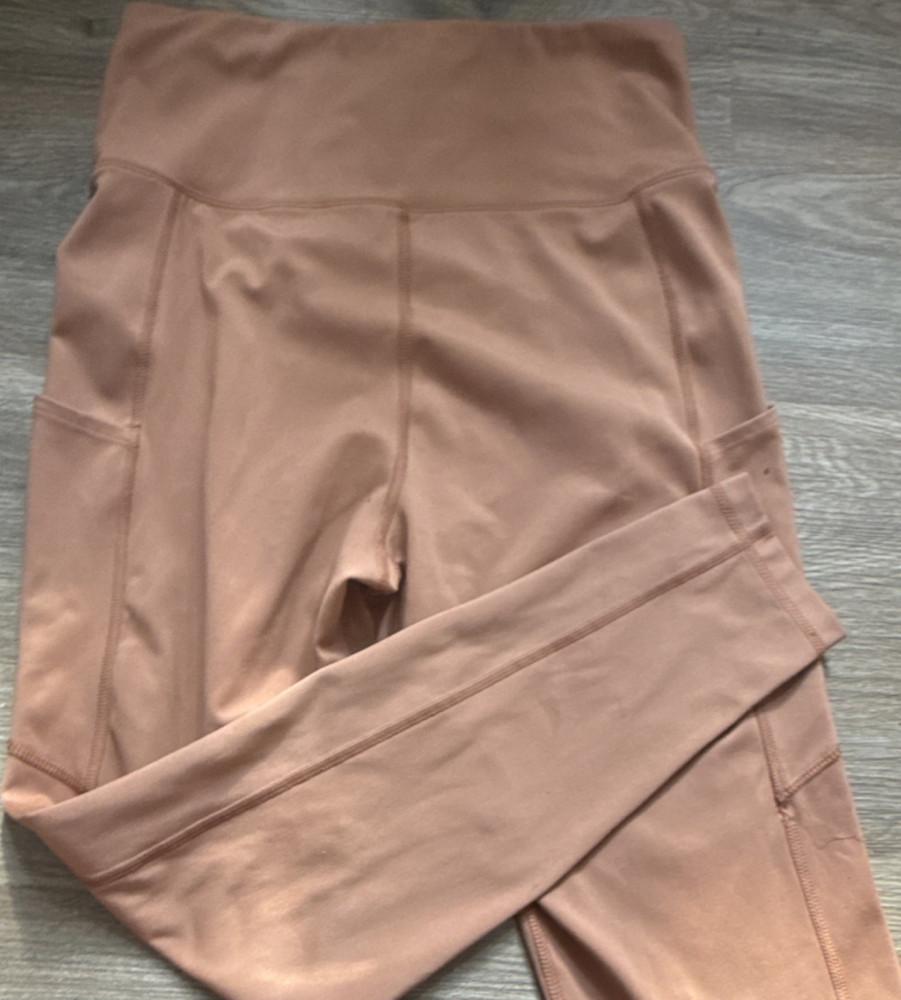 American Eagle The Everything Pocket Legging Brown L Ankle Stretch Pockets