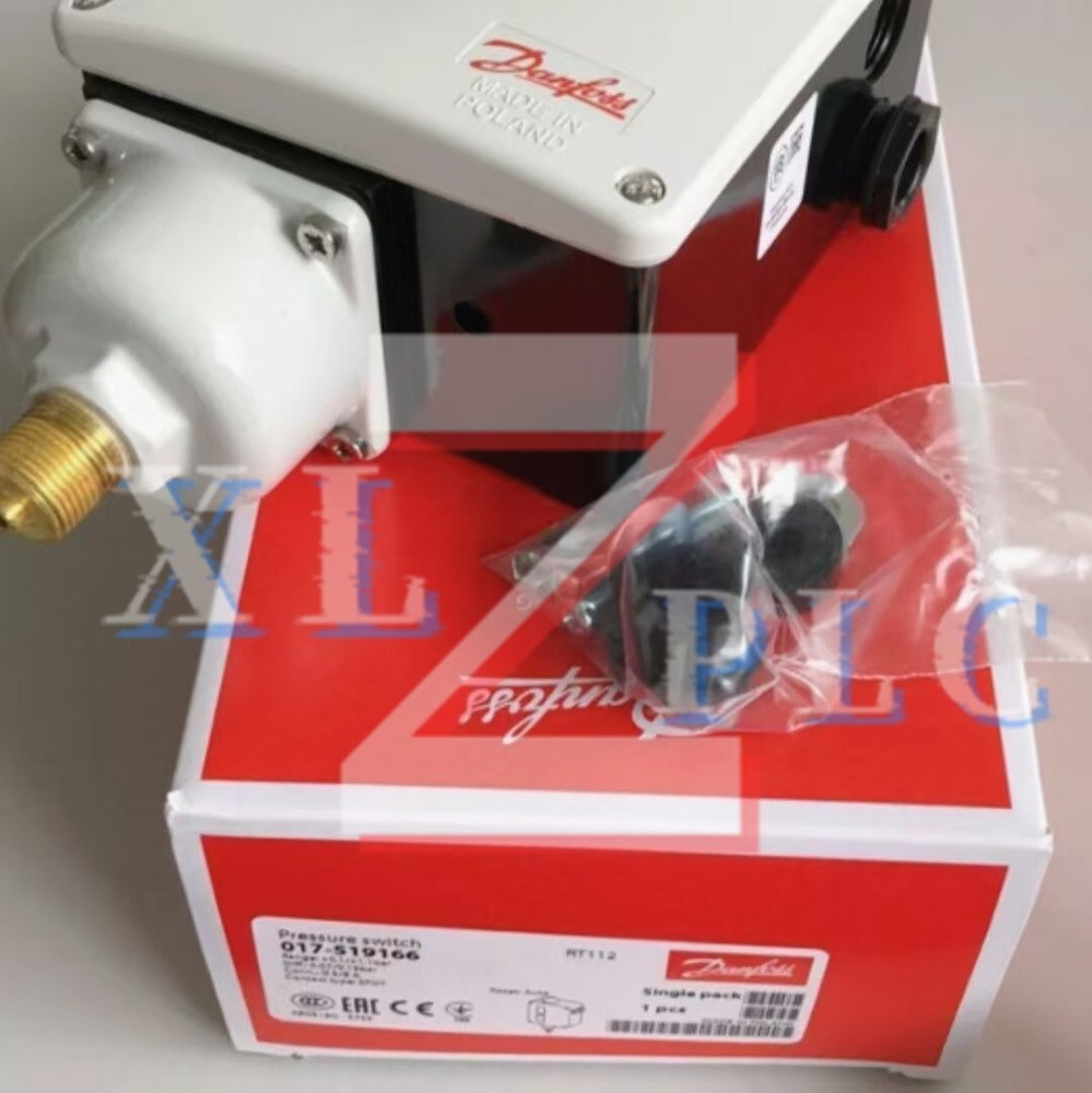 1PCS New Danfoss 017-519166 RT112 Pressure Switch In Box*
