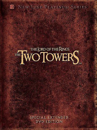 The Lord of the Rings: The Two Towers (DVD, 2003, 4-Disc Set, Platinum Series...
