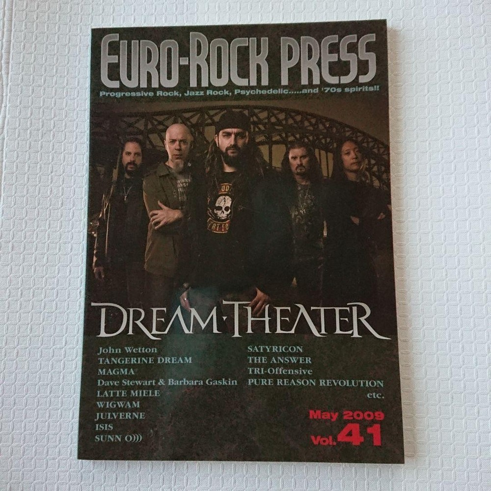 Euro Rock Press Vol.41 2009 May Dream Theater