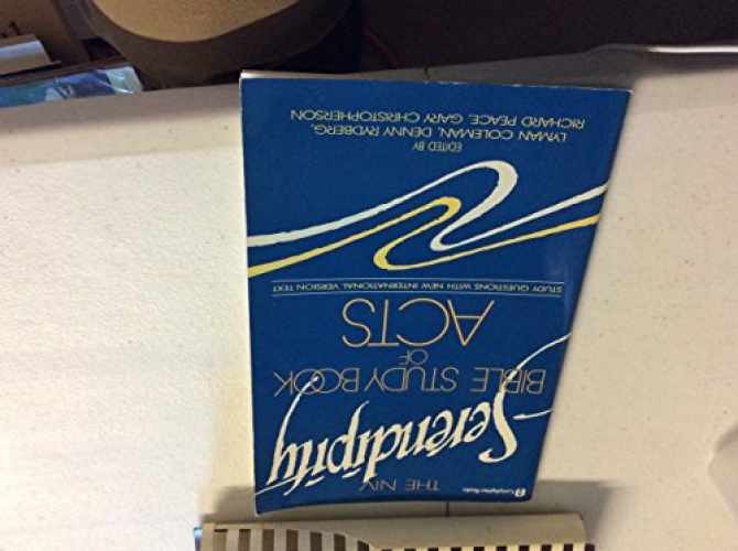 The Niv Serendipity Bible - Paperback, by Coleman Lyman; Rydberg - Very Good