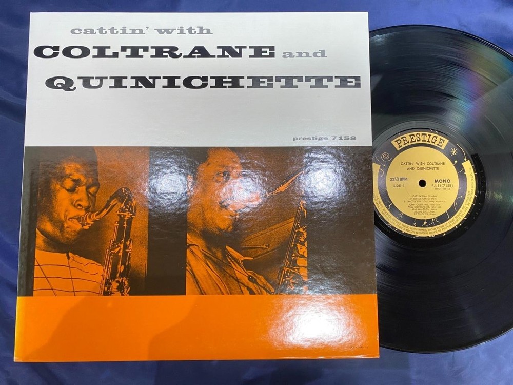 JOHN COLTRANE QUINICHETTE CATTIN' PRESTIGE PJ-14 MONO JAPAN Vinyl LP