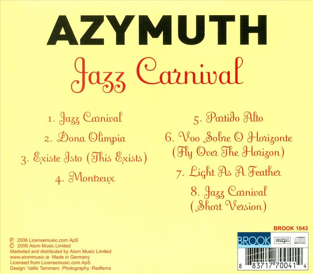 Azymuth Jazz Carnival New Cd