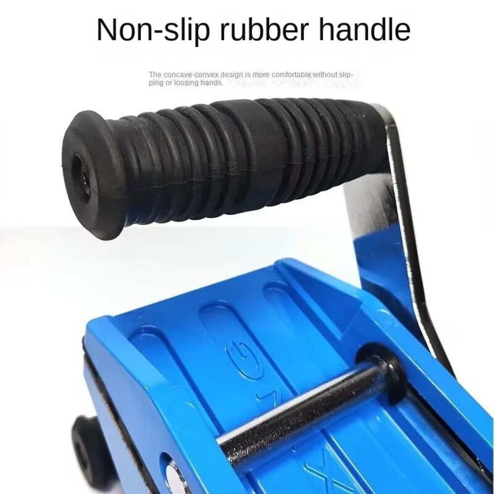 Handling Large Slab Fixtures Rubber Lined Two-Hand Stone Gripper Handling