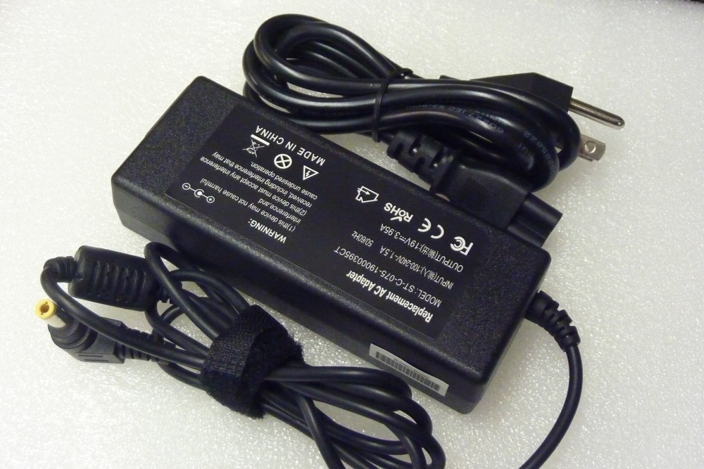 AC Adapter Charger For Toshiba Satellite S855-S5165 S55D-A5383 Power Cord