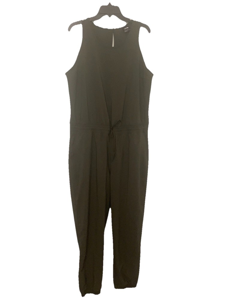 The North Face Women's Never Stop Wearing Jumpsuit Rompers Green Size XL