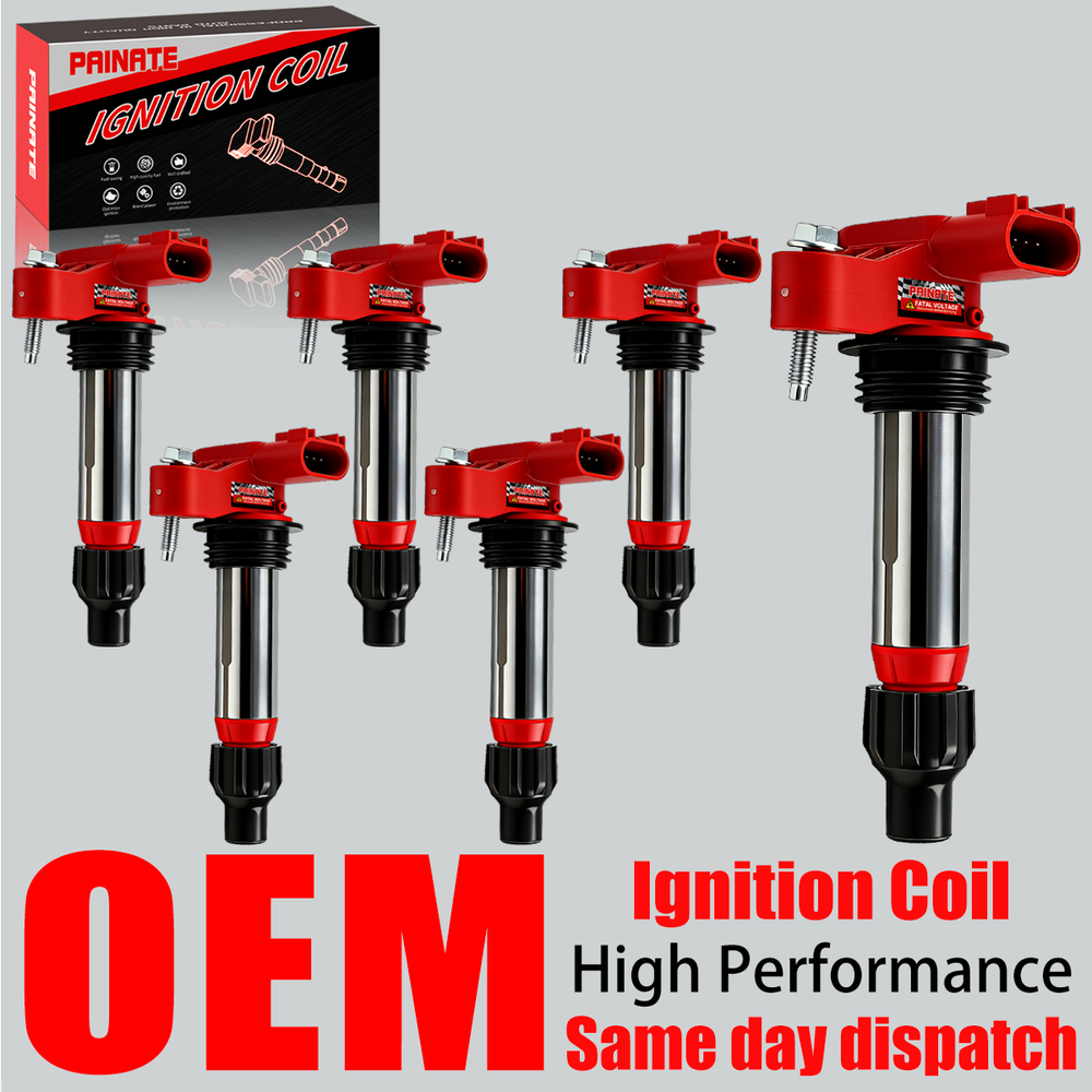 6X OEM High Performance Ignition Coil For Cadillac Buick Chevy GMC 3.6L V6 UF569