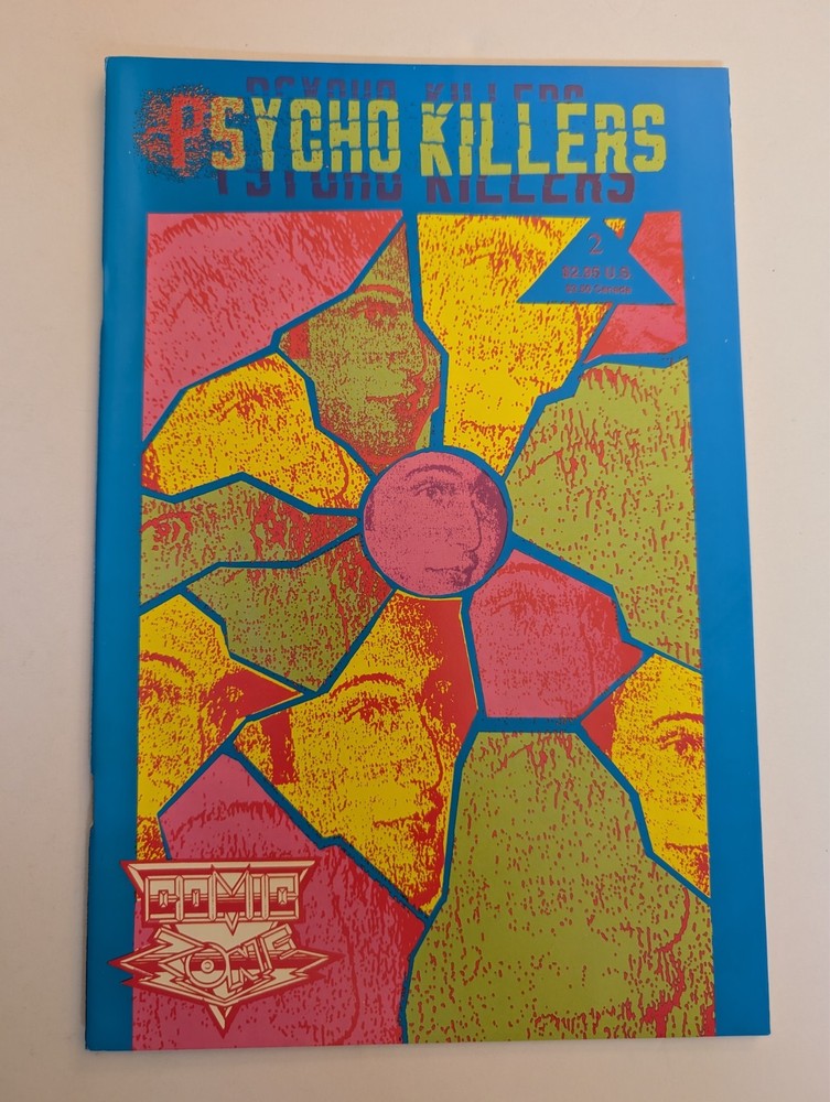 Psycho Killers #2 🦇VF+🦇 2nd print David Berkowitz Son of Sam Serial Killer 🦇