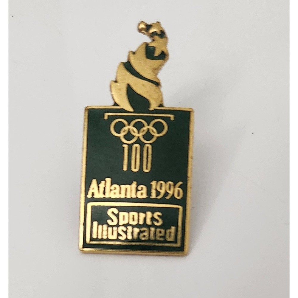 Atlanta 1996 Olympics Sports Illustrated 100th Anniversary Pin Olympic Torch