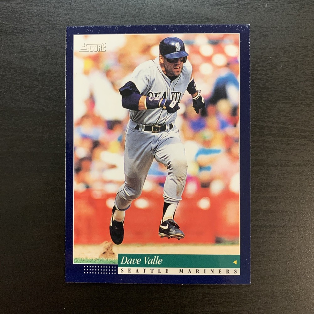1994 Score Dave Valle Seattle Mariners #493