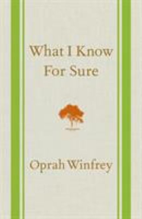 What I Know for Sure Hardcover Oprah WinfreyFree US Delivery | ISBN:1250054052