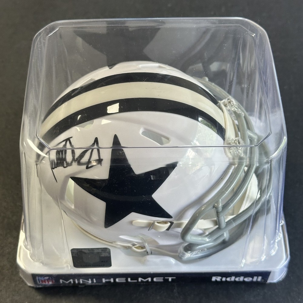 Terrell Owens HOF Signed Dallas Cowboys Mini Football Helmet AUTO BAS BeckettPROBSTEIN is actively accepting consignments !!