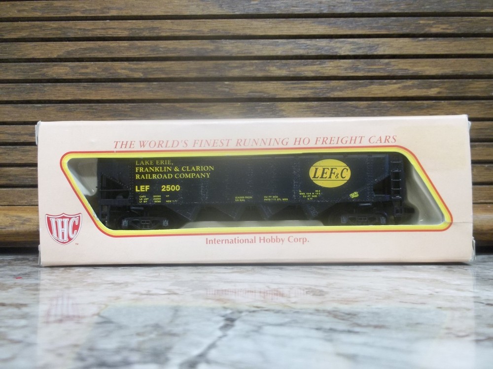 IHE Ho Scale Lake Erie Franklin & Clarion (LEF&C) Hopper
