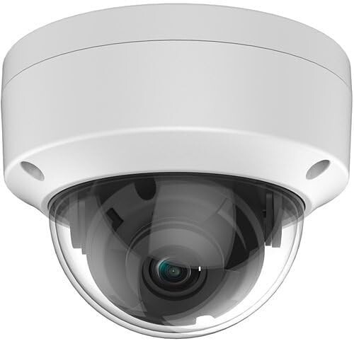 Hikvision Compatible 6MP Outdoor POE IP Dome Camera 2.8mm Built-in Microphone