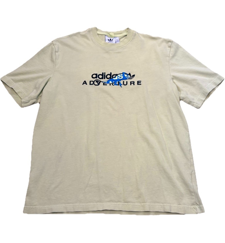 Adidas Adventure Chameleon T-Shirt Mens L Regular Lime Green Good