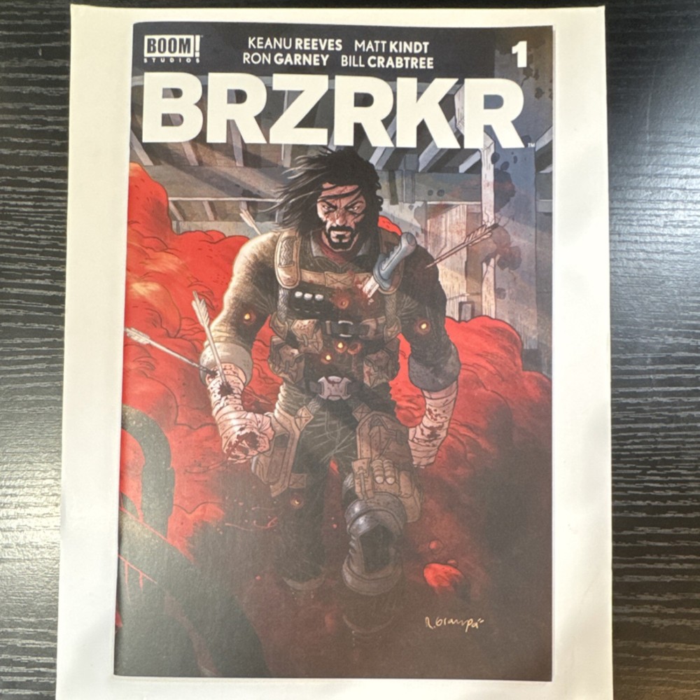 BRZRKR #1 BOOM! Studios Keanu Reeves Matt Kindt First Print NM